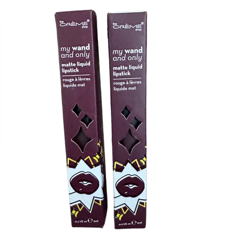 The Crème Shop My Wand and Only Matte Liquid Lipstick -Wine NOT NEW